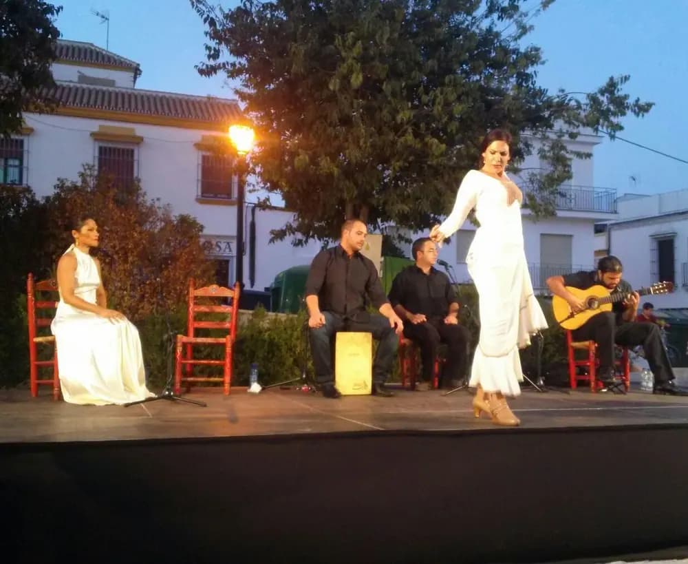Cuadro flamenco La hora bruja