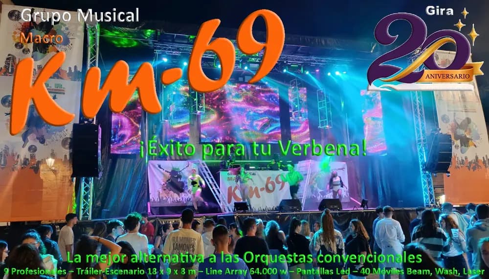 Macro Km-69 - Espectáculos M&DR