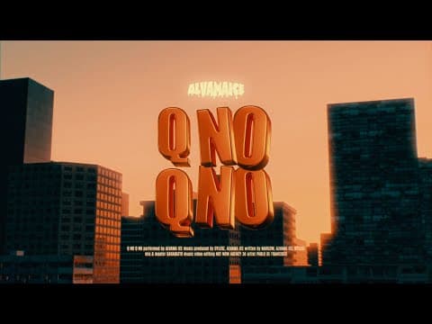 Q NO Q NO - Alvama Ice (Video Oficial)